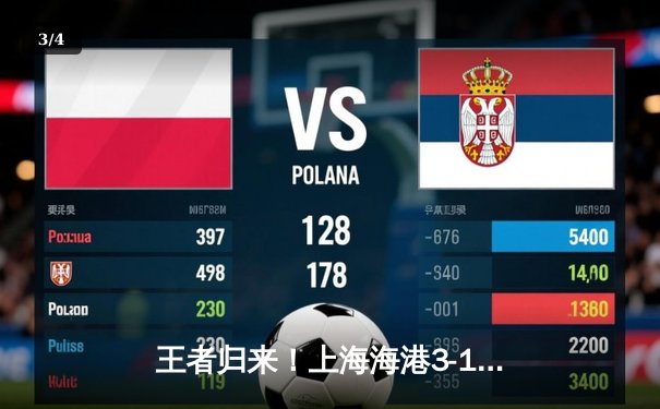 王者归来！上海海港3-1力克山东泰山登顶中超，武磊双响闪耀关键战 - 3